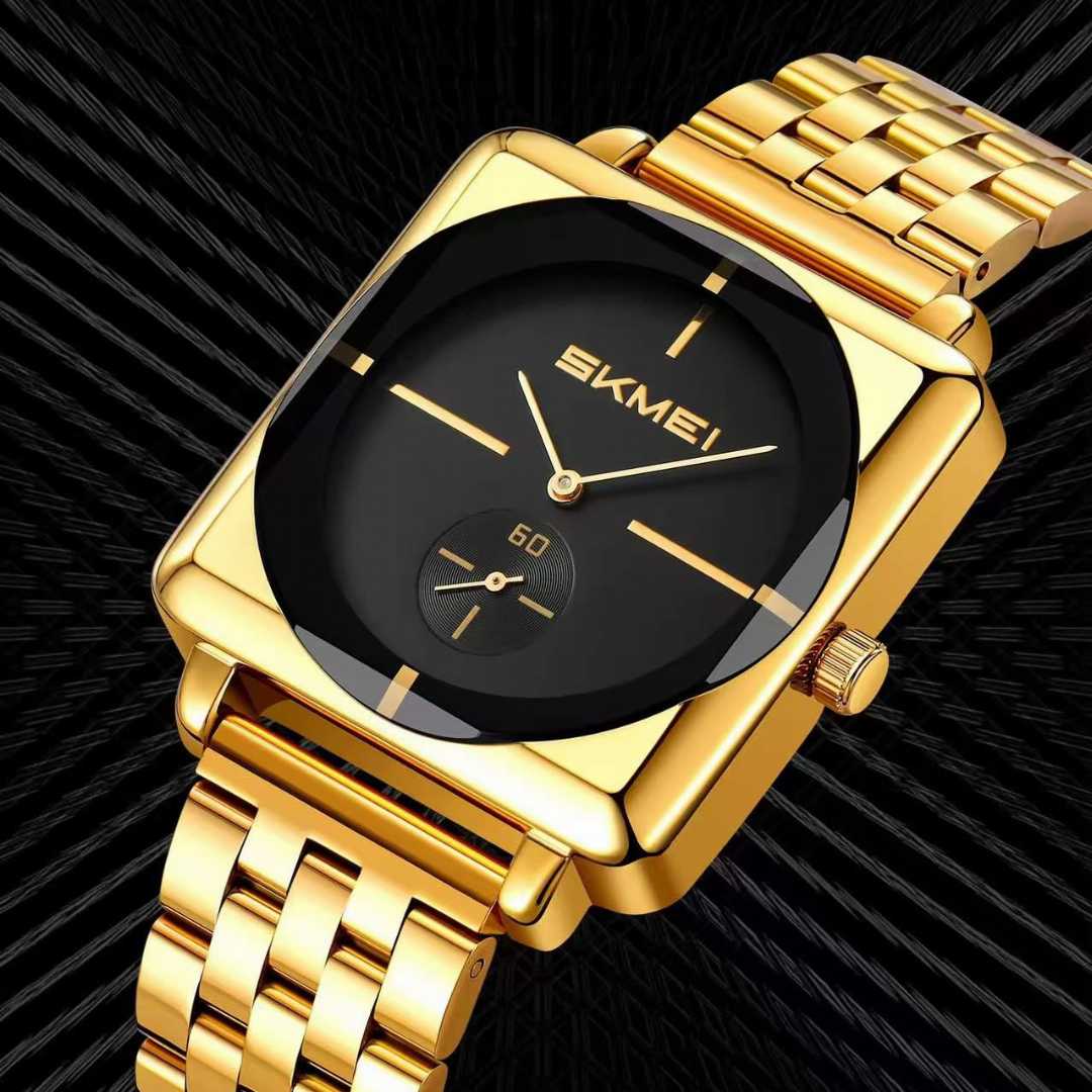 SKMEI 2413 New Black Quartz Watch Men