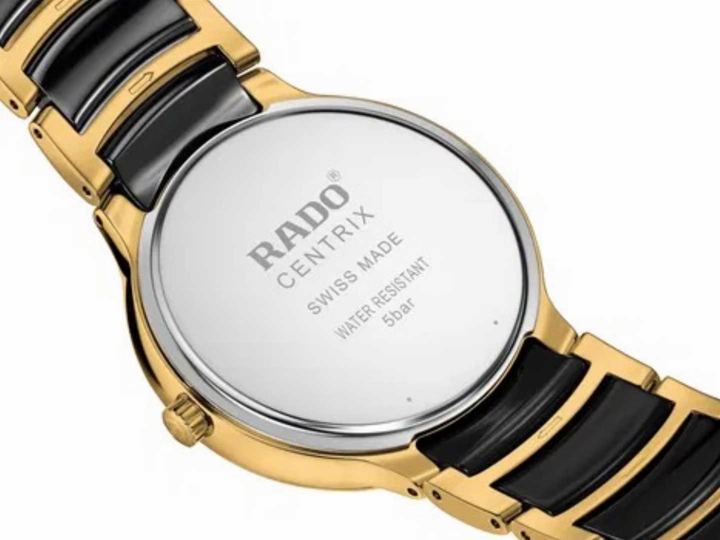 Rado,Centrix,Jubile,Black,Diamond,Dial,Watch