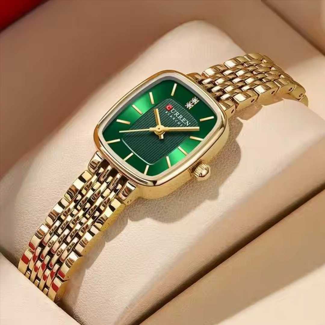 CURREN 9093 Elegant Stainless Steel Wristwatch with Waterproof