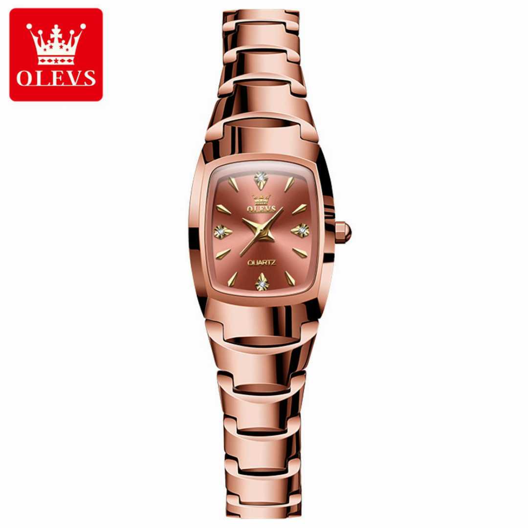 OLEVS 7006 Rose Gold Ceramic Watch